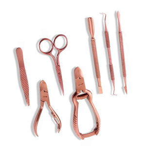 Kit d'instruments professionnels pour les ongles des pieds en acier inoxydable, instruments de podologie - Product Image 1