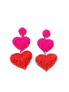 Nouvelles boucles d'oreilles en perles motif empilement de citrouilles, boucles d'oreilles en perles motif nœud, accessoires de bijouterie fine avec perles de rocaille, papillon tricolore et perle - Product Image 6