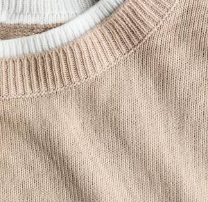 Pull-over respirant à col rond et imprimé géométrique pour femme, style décontracté et tendance, look de créateur, style streetwear - Product Image 5