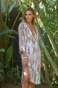 Best Price Wholesale Indian Hand Beaded Boho Print Short Tunic Sleeveless Party Wear Black <b>Tops</b> Blouse Front Beach Bikini Rayon - Product Image 3