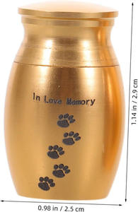 Urnas Funerarias para Mascotas al por Mayor a Bajo Precio, Urna de Cremación de Metal para Cenizas y Artículos Funerarios para Exportación - Product Image 2