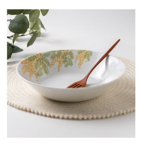 จานอาหารร้านอาหารทรงกลมดีไซน์ใหม่ขายดี ชุดอาหารค่ำคลาสสิกขายส่ง - Product Image 1