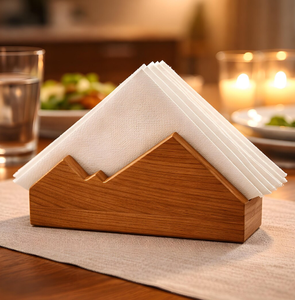 Brown <b>Color</b> <b>Tissue</b> Box Napkin Dispenser <b>Tissue</b> Holder Best Style Durable Portable Decorative Wooden <b>Tissue</b> Holder - Product Image 6