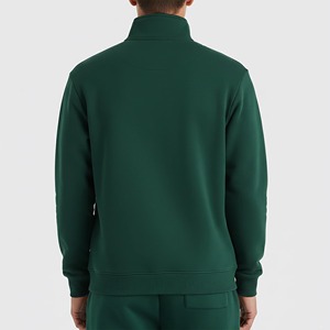 Quarter zip Custom <b>Mock</b> <b>Neck</b> <b>Mock</b> <b>Neck</b> Sweatshirt Mockneck Sweatshirt Sweat Shirt Printed Embroidery Women Men Cotton with high - Product Image 4