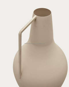 Lot de 2 vases à fleurs en fer revêtus de métal pour l'extérieur, la table ou le sol, la maison et le jardin. - Product Image 4