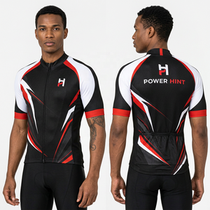 Maillot de cyclisme professionnel pour homme, léger, écologique, respirant, imprimé par sublimation, pour le sport et le vélo - Product Image 1