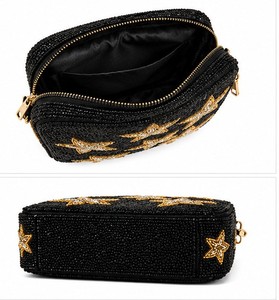 Hot Sale Fashion Handmade Cotton Beaded Tote Shoulder Bag for Women Lightweight Multipurpose Handbag Available at Good Price - Product Image 5
