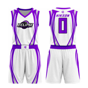 Cheap Price Durable Basketball Uniform <b>Kit</b> With Reinforced <b>Stitching</b> Comfortable Fit Designed For <b>Long</b> Lasting Use - Product Image 2