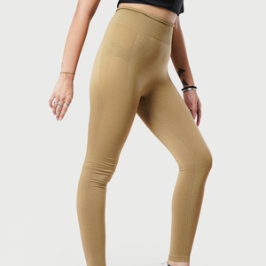 High Quality Women's Fitness <b>Leggings</b> For Breathable Seamless Soft Fabric Quick Dry <b>Knee</b>-<b>Length</b> Summer Casual Style - Product Image 5