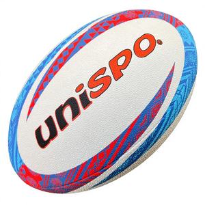 Ballon de rugby de marque personnalisée entièrement cousu à la main avec une prise durable équipée d'une vessie. - Product Image 1