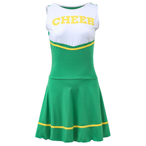 Girls <b>Custom</b> Cheerleading Uniform Sleeveless Sports Cheer <b>Dress</b> for Youth School Team Performance Events Low Moq Best Sale - Product Image 1