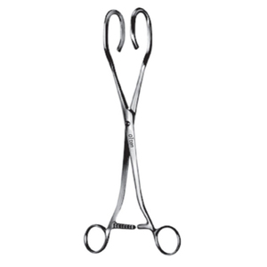 Pinzas de sujeción uterina de acero inoxidable de alta calidad, instrumento quirúrgico obstétrico, suministro OEM - Product Image 3