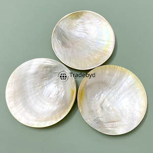 Bol rond de luxe style ange fait main avec incrustation de nacre, accent de table haut de gamme Tradebyd - Product Image 2