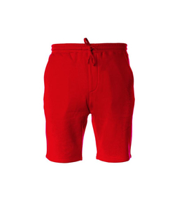 Pantalones cortos de chándal para hombre, lisos, de tela no tejida, estilo vintage, lavados, con cordón en la cintura, ajuste holgado y suave. - Product Image 1