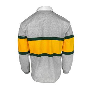 Maillot de rugby professionnel respirant et personnalisé, séchage rapide, 100 % polyester, écologique, imperméable, sans coutures sur le devant, pour le sport - Product Image 2