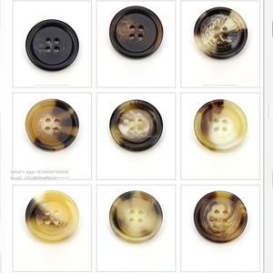 กระดุมเสื้อ16L เรซิน28L ย้อมได้2รู/4รูกระดุมเสื้อผ้าทำจาก20L 18L สำหรับ - Product Image 5