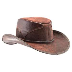 Sombreros de Vaquero de Cuero Estilo Clásico, Precio de Fábrica, Gorras y Sombreros de Cuero Genuino, Ecológicos, Duraderos, Estilo Ecuestre, Mejor Venta - Product Image 3