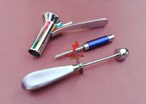 Anoscopio Kelly Premium de Acero Inoxidable con Fuente de Luz para Cirugía de Hemorroides, Herramienta de Examen Rectal, con Certificación CE - Product Image 3