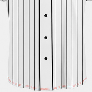 Maillot de baseball personnalisé avec logo OEM du fabricant, tissu respirant, vente en gros d'usine, maillot d'équipe entièrement boutonné - Product Image 5