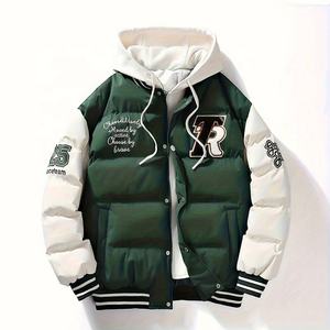 Blousons matelassés tendance pour hommes, logo personnalisé, blousons d'hiver pour hommes, blousons à bulles personnalisés de haute qualité pour hommes - Product Image 5