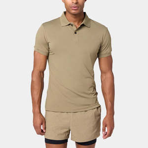 Camisa Personalizada para Hombre, Sólida, Transpirable y Ecológica |   Camiseta Deportiva de Golf de Secado Rápido con Bloques de Color 100% Poliéster para 2026 - Product Image 1