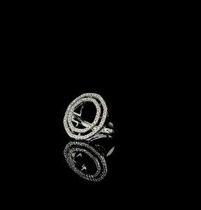 Elegant Halo Style 18K White Gold 1.50CT Natural Diamond Engagement Ring VVS Clarity Luxury Bridal Wedding Jewelry - Product Image 4
