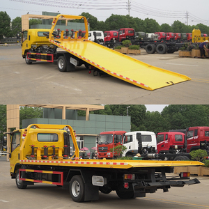 Camiones grúas de rescate usados JAC Isuzu 4x2 de servicio pesado con elevador de ruedas en venta - Product Image 6