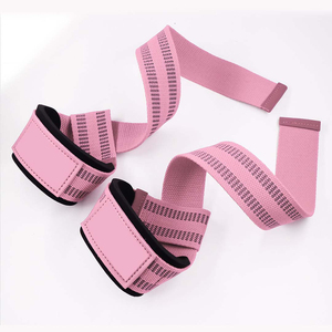 CLOVIX SPORTS Sangles de poignet pour la musculation en vrac, fabricant direct, prix bas, sangles de gym antidérapantes en coton de haute qualité - Product Image 5