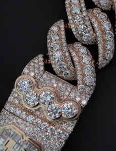 Colgantes de Oro Amarillo de 10k con Diamantes de Corte de 26 mm, Cultivados en Laboratorio IGI/GIA, Estilo Vintage, para Bodas/Compromisos, Unisex, para Joyería de Estilo Hip-hop y Rap - Product Image 4