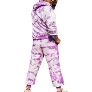 Survêtements tie-dye de haute qualité pour l'hiver, multicolores, faciles à laver et à porter, streetwear tie-dye pour hommes - Product Image 2