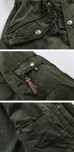 Veste rembourrée pour homme 100 % coton, chaude, respirante, en fibres naturelles - Product Image 4