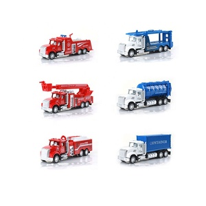 Mini camions à inertie coulissants en métal et plastique pour enfants et tout-petits de 3 à 5 et 8 ans - Product Image 6