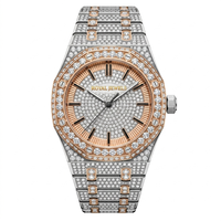 Montre de luxe au design unique avec diamants, montre-bracelet tendance pour homme, idéale pour un usage quotidien, disponible en grande quantité.