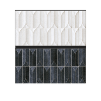 Carrelage mural métro en céramique blanche moderne de haute qualité 300x600mm avec fonction pare-feu pour salle de bain intérieure et usage scolaire