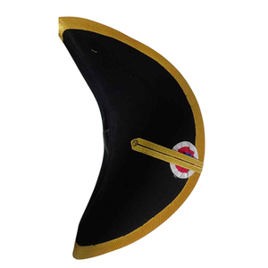Bicorne Napoléonienne Amiral Française en Laine Noire pour Homme, Casquette Adulte avec Dentelle Argentée, Bicornerie du 4ème et 60ème Bataillons, Personnalisable - Product Image 2