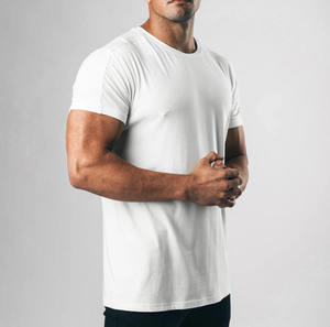 Good Quality Custom <b>Logo</b> Men's T-Shirts-Worsted Fabric Anti-Pilling Loose Fit Short Sleeve Casual Style - Product Image 5