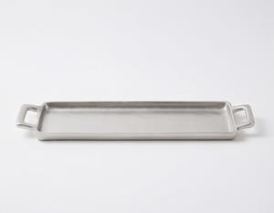 Plateau décoratif moderne en aluminium texturé moulé, ensemble de vaisselle de cuisine et de salle à manger, lot en vrac - Product Image 1