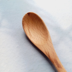 Cuillères à soupe en bois Logo personnalisé cuillères de Table créatives ustensiles en bois originaux cuillères pour manger hêtre Acacia du Vietnam qualité - Product Image 2