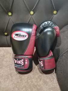 Twins Muaythai Boxing <b>Gloves</b> And Shin Pad Professional Real Cowhide Leather Sparring & Training <b>Gloves</b> Shin Guard - Product Image 5