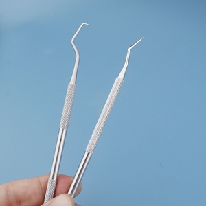 Premium Quality Dentist Dental Tooth Scaler Scraper Double Ended Teeth Cleaning Plaque Tartar Remover ISO Approved - Product Image 3