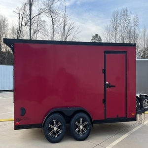 Remorque de transport fermée haut de gamme, robuste, avec espace de rangement intérieur sécurisé, cadre durable et fiable - Product Image 2