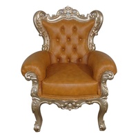 Juego de Sofás Barroco Estilo Francés, Juego de Sofás para Sala de Estar, Mesa de Centro y Sofá de Madera Maciza para Muebles de Sala de Estar Antiguos y Hoteles