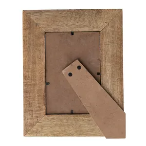 Marco de Fotos de Madera Natural Creativo para Exhibición en Mesa y Regalos Personalizados, Acabado Natural para Decoración de Mesa en Hogar u Oficina - Product Image 6