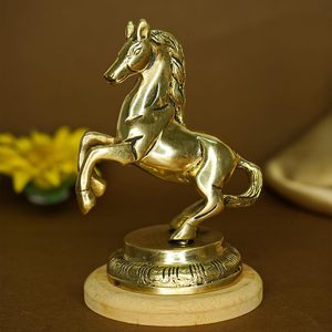 Sculpture de paon dansant en laiton, blanc antique - Product Image 6