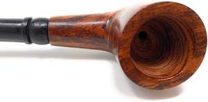 Pipe à fumer en bois faite à la main, forme naturelle, rustique, pipe à herbes, objet d'art, objet de collection, artisanat en bois sculpté - Product Image 6