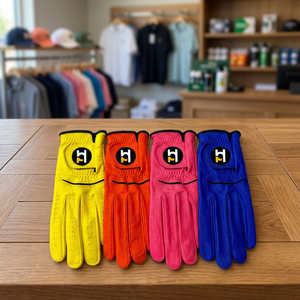Guantes de Golf de Piel Cabretta con Logotipo y Color Personalizados, Palma Transpirable Antideslizante, Guante de Golf Profesional que Absorbe la Humedad - Product Image 2