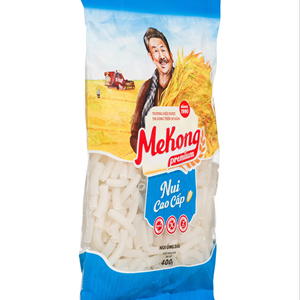 Premium Long Rice Macaroni Gluten Free Healthy Rice Pasta Vietnam OEM ODM Supplier - Product Image 1