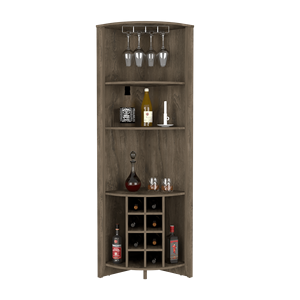 Mueble de Esquina Color Marrón Oscuro Colección Castle para Sala de Estar - Product Image 5