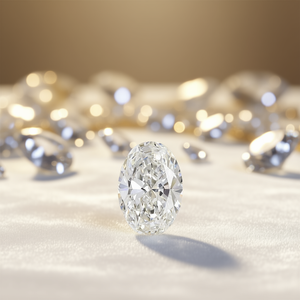 Diamant non monté certifié IGI 5.14 ovale VS2, diamant cultivé neuf - Product Image 3