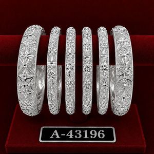 Bracelets classiques en alliage de zinc plaqué or 24 carats avec zircon A-43191, bijoux de mariage et de fête pour femmes, motif géométrique, style tendance - Product Image 5
